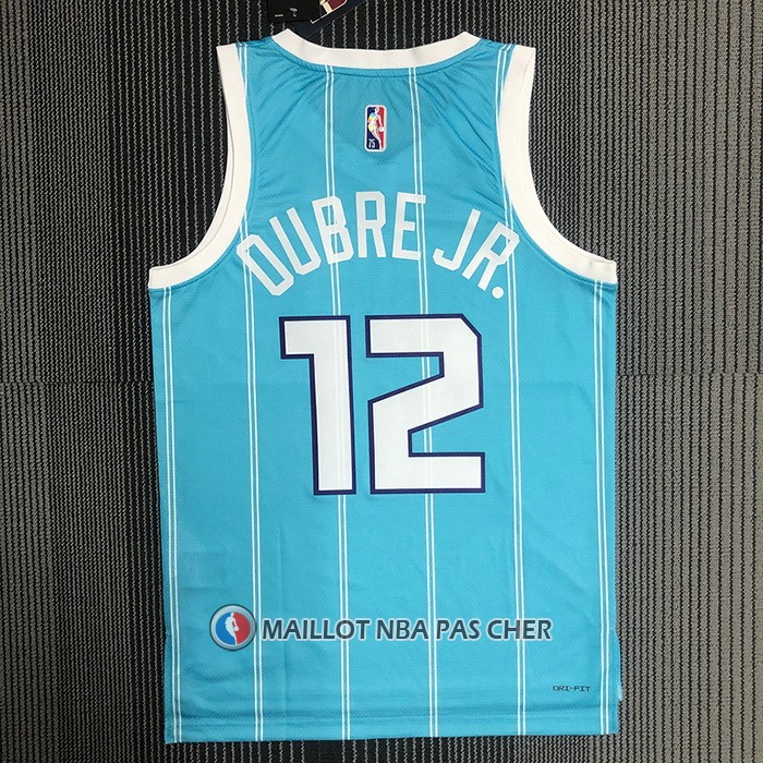 Maillot Charlotte Hornets Kelly Oubre JR. NO 12 Icon 2020-21 Vert